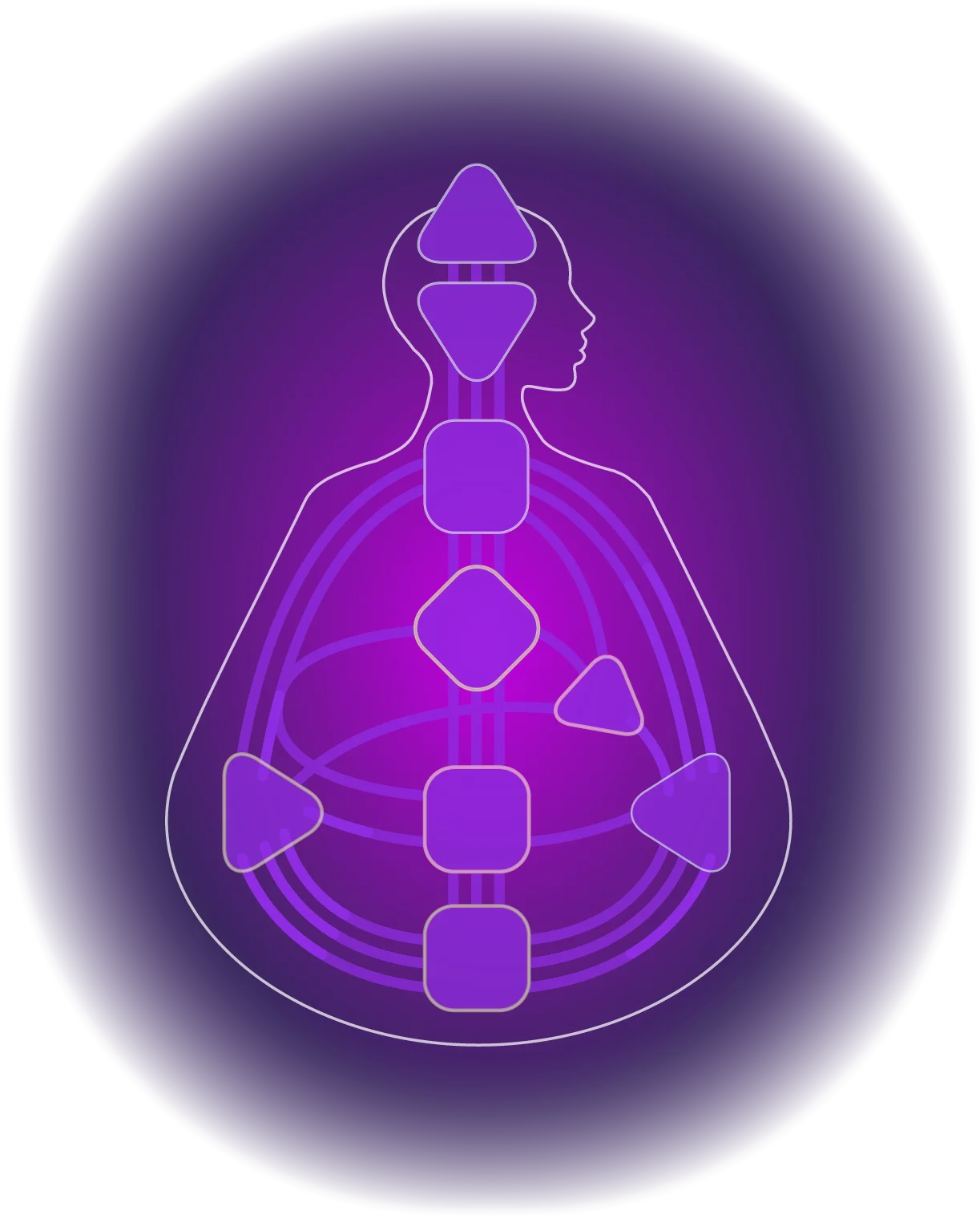 The 9 Centers of the Human Design Bodygraph